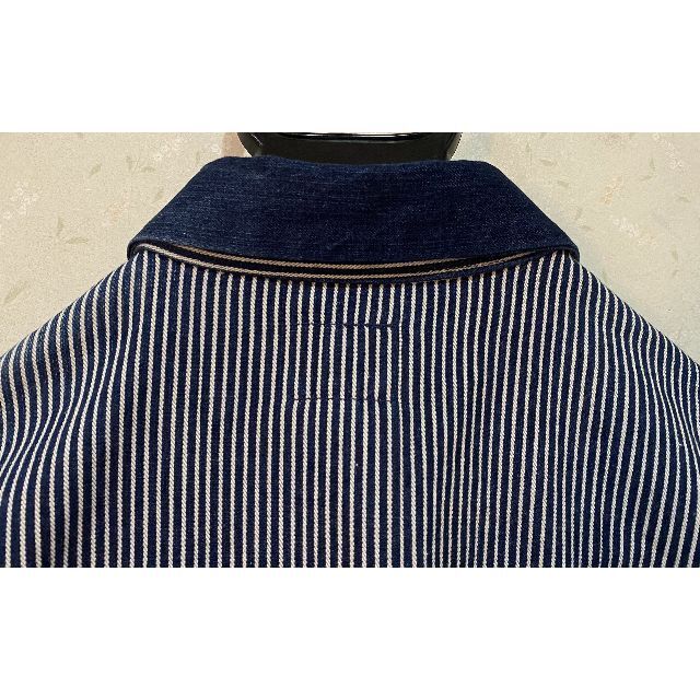 45rpm - *45rpm B-C インディゴ ヒッコリー デニムカバーオール 45rpm - *45rpm B-C インディゴ ヒッコリー デニムカバーオール