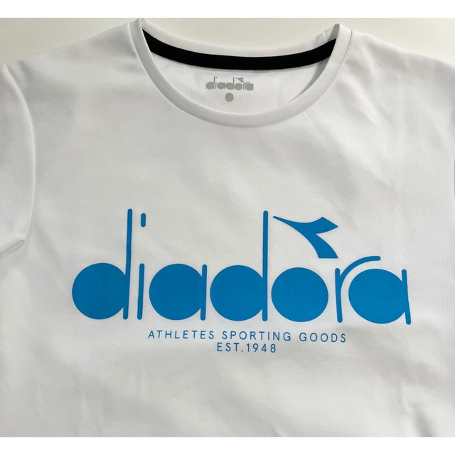 DIADORA(ディアドラ)のディアドラ Diadora 半袖Tシャツ 白 L スポーツ/アウトドアのテニス(ウェア)の商品写真