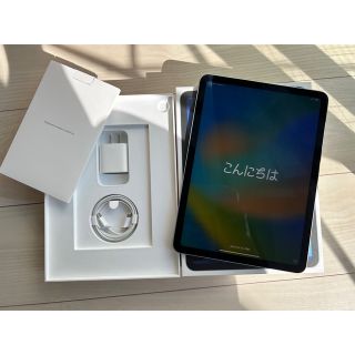 アイパッド(iPad)の【ジャック品！タッチ反応しない】iPad Air 4 WiFi 64GB ブルー(タブレット)