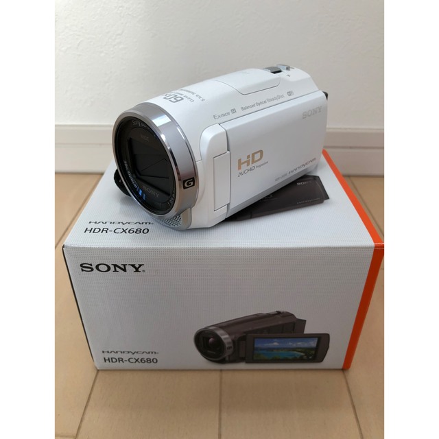 SONY HＤR-CX680 W  ソニー ビデオカメラ