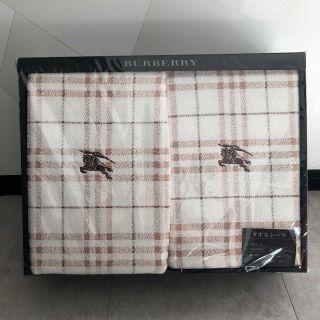 バーバリー(BURBERRY)の新品未使用　バーバリー　タオルシーツ(シーツ/カバー)