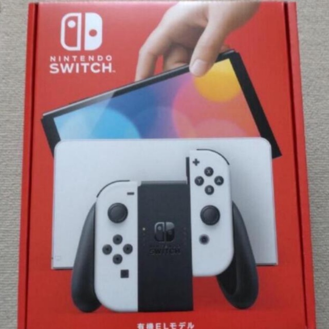 任天堂(ニンテンドウ)の新品未開封ニンテンドースイッチNintendo Switch 有機EL本体 エンタメ/ホビーのゲームソフト/ゲーム機本体(家庭用ゲーム機本体)の商品写真