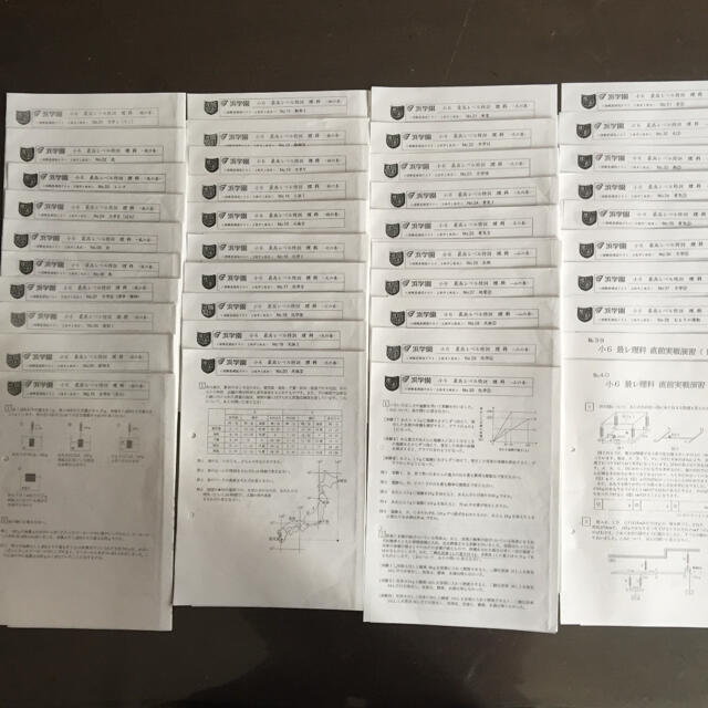 浜学園　小6　算数 最高レベル特訓 　復習・実践・計算テスト