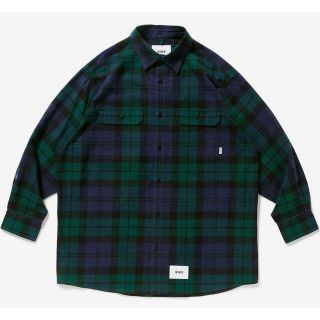 ダブルタップス(W)taps)のwtaps deck ls cotton flannel Mサイズ(シャツ)