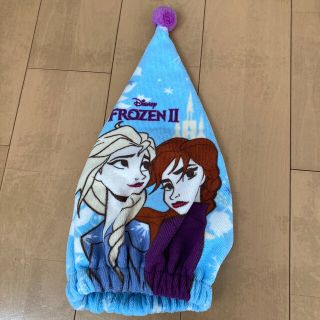 アナトユキノジョオウ(アナと雪の女王)のアナ雪タオルキャップ👧(マリン/スイミング)