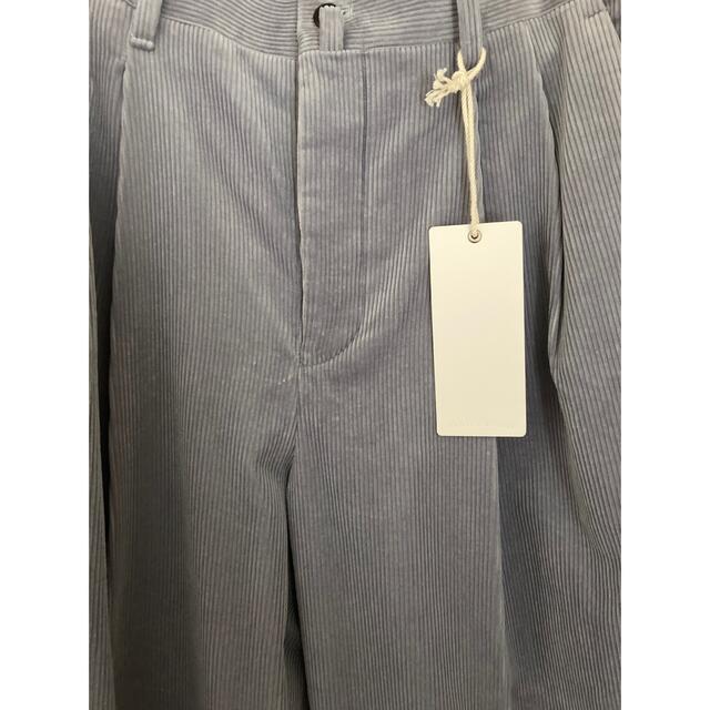 maatee&sons 俺のチノパン GREISHBLUE コーデュロイ maatee&sons 俺のチノパン GREISHBLUE コーデュロイ
