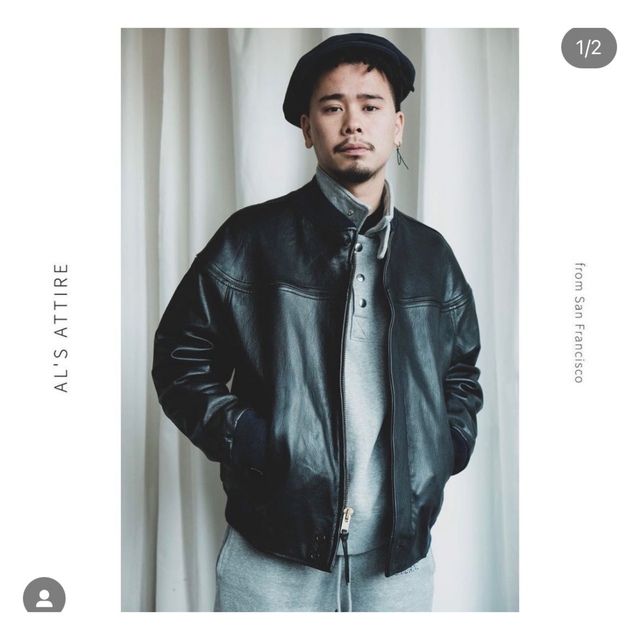 IMA:ZINE別注 サイズXL レザーダービージャケット IMA:ZINE別注 サイズXL レザーダービージャケット