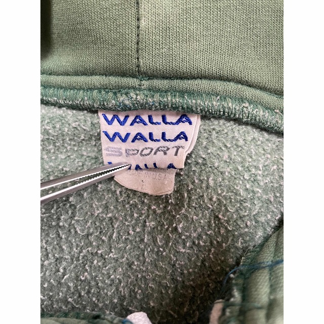 WALLA WALLA SPORTS ワラワラスポーツ ジップアップパーカー