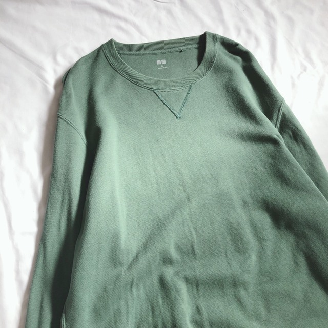 UNIQLO スウェット　XL ユニクロ　グリーン　緑