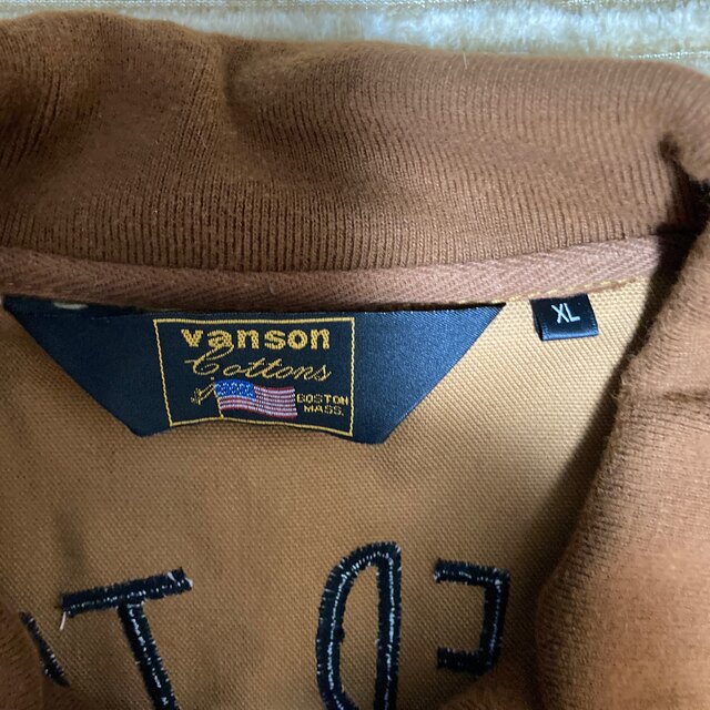 VANSON(バンソン)のバンソン　ジャケット　XL メンズのジャケット/アウター(ライダースジャケット)の商品写真