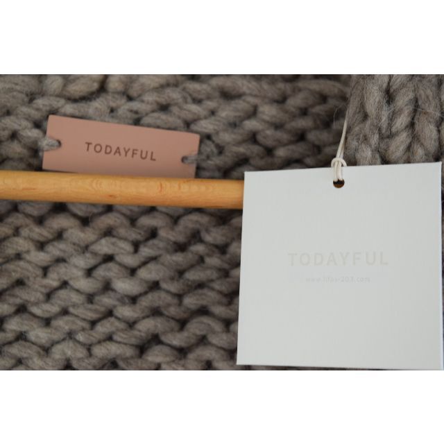 TODAYFUL(トゥデイフル)の新品 定価2万5920円 TODAYFUL　ペルー製  ロング カーディガン レディースのトップス(カーディガン)の商品写真