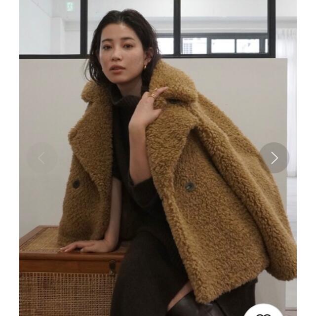 AMERI Vintage フェイクファージャケット-