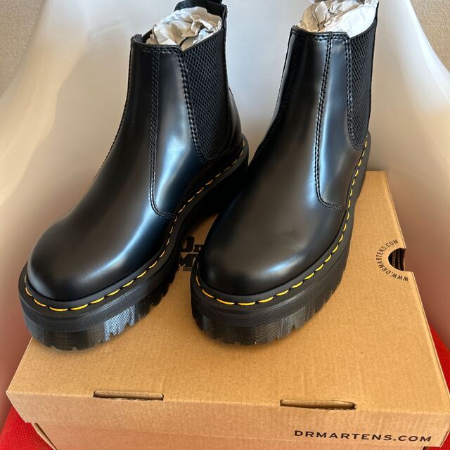 超美品☆Dr.Martens ドクターマーチン チェルシーブーツ厚底24㎝