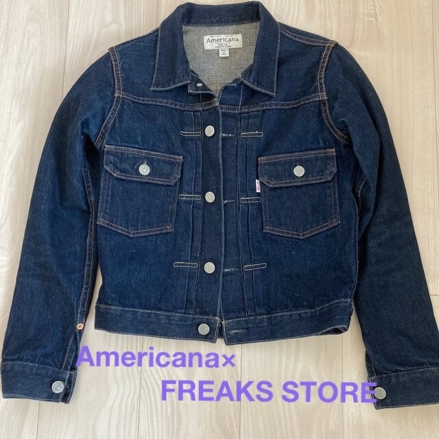 FREAK'S STORE インディゴデニム素材 襟付き