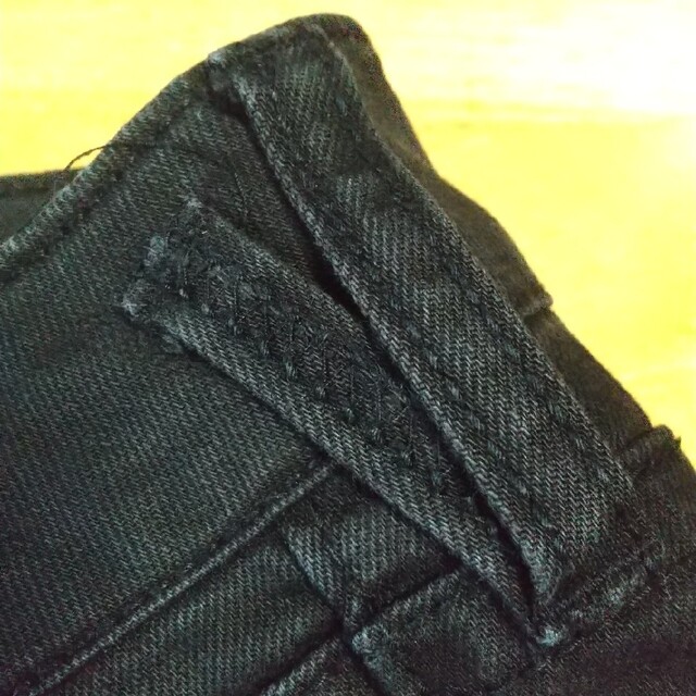 しまむら(シマムラ)の黒のパンツ ジーンズ レディースのパンツ(デニム/ジーンズ)の商品写真