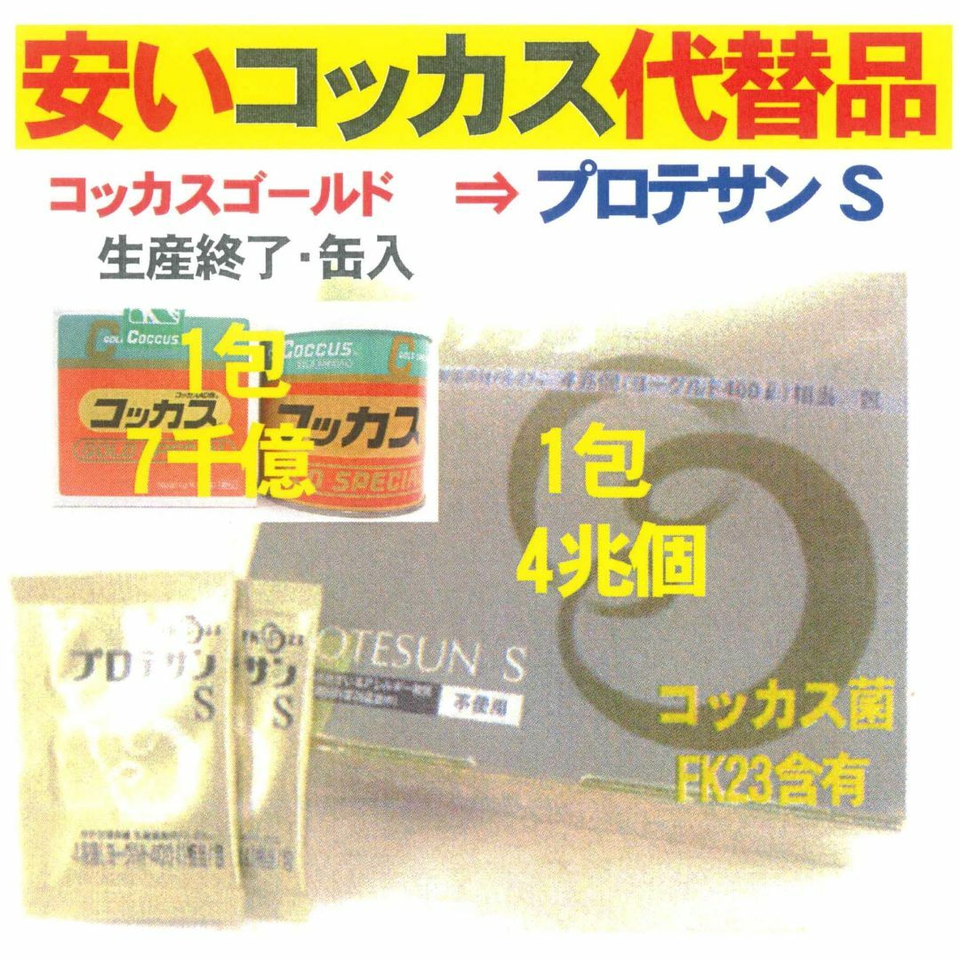 プロテサンR62包入x3箱・ニチニチ製薬・ヒト由来コッカス菌1包1兆個・送料無料