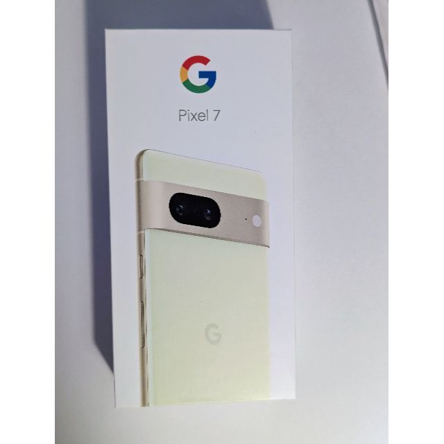 【未使用】 Google Pixel7 Lemongrass 128GB