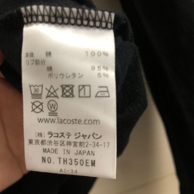 LACOSTE(ラコステ)のラコステ   カットソー レディースのトップス(カットソー(長袖/七分))の商品写真