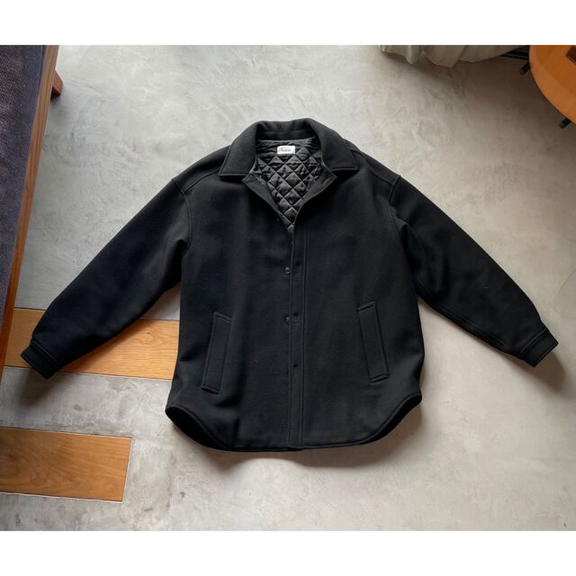 希少サイズ50 Lownn Quilted Shirt Coat