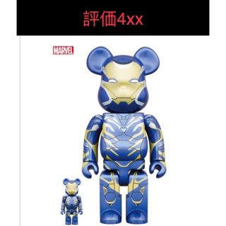 BE@RBRICK - BE@RBRICK IRON MAN RESCUE SUIT 100&400%