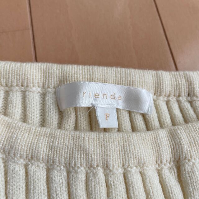 rienda(リエンダ)のリエンダ　ニットワンピース レディースのワンピース(ロングワンピース/マキシワンピース)の商品写真