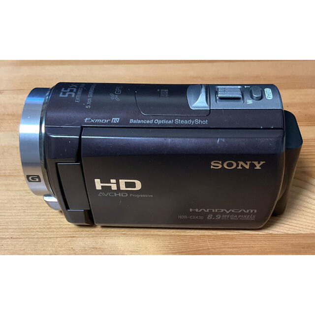 SONY(ソニー)のSONY ハンディカム　HDR-CX430V スマホ/家電/カメラのカメラ(ビデオカメラ)の商品写真