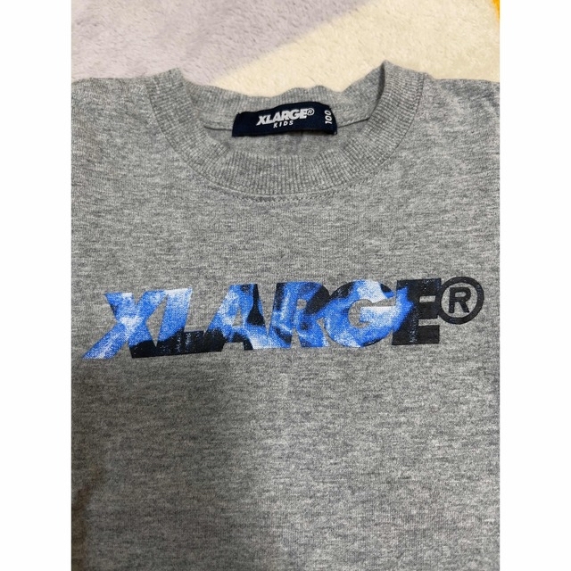 XLARGE(エクストララージ)のエクトララージ　キッズ　半袖ティシャツ　100 キッズ/ベビー/マタニティのキッズ服男の子用(90cm~)(Tシャツ/カットソー)の商品写真