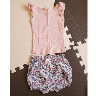 ベビーギャップ(babyGAP)の80cm　中古品　ベビー服上下セット　babyGAP(その他)