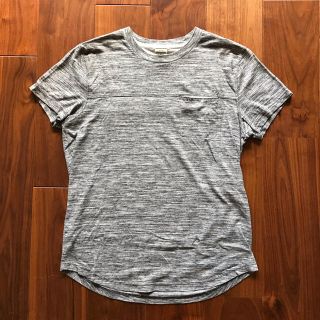 アバクロンビーアンドフィッチ(Abercrombie&Fitch)のアバクロ メンズTシャツ　グレー　Sサイズ(Tシャツ/カットソー(半袖/袖なし))