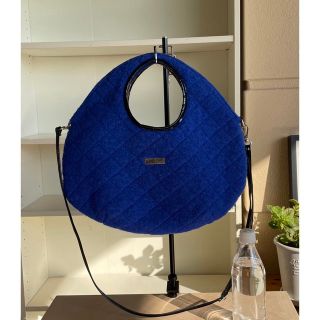 【新品未使用】ANDREAMABIANI*バイカラー 2wayショルダーバッグ