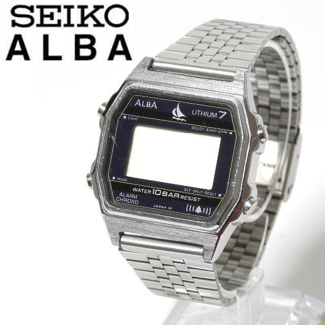 ALBA(アルバ)のSEIKO ALBA セイコー アルバ W309-4210 デジタル腕時計 メンズの時計(腕時計(デジタル))の商品写真