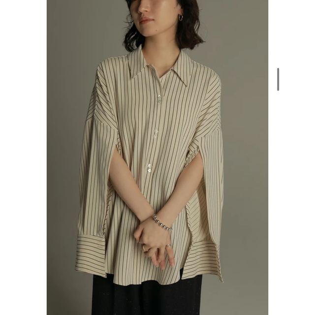 【新品未使用】slitsleeve over shirt
