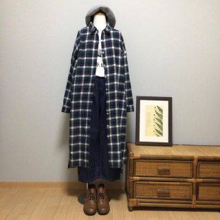 アズノウアズ(AS KNOW AS)の専用♡as know as アズノウアズ チェックのシャツワンピース^^☆(ロングワンピース/マキシワンピース)