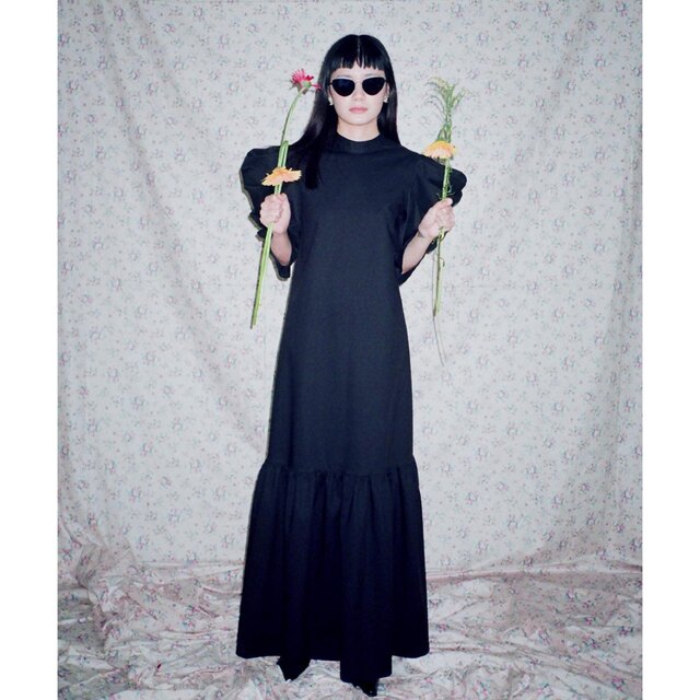 JOHN/ジョン】Mutton Sleeve Dress 【送料無料/新品】 49.0%割引 2435 ...