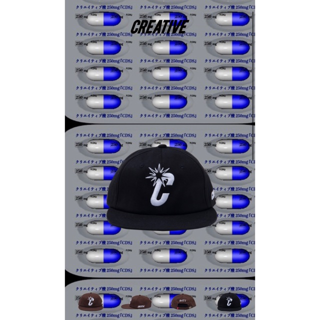 BOTT クリエイティブドラッグストア C Logo Cap(black