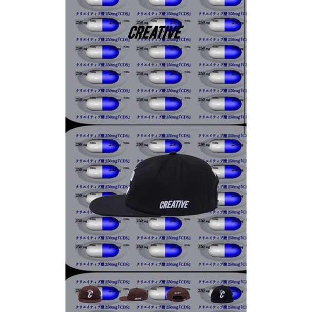 BOTT クリエイティブドラッグストア C Logo Cap(black) 2