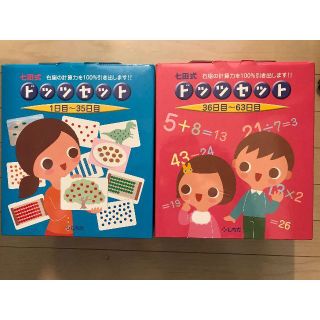 まゆさん専用！【ほぼ未使用】七田式：ドッツセット(知育玩具)