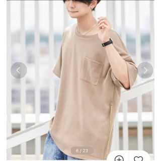 最終価格　WリングジップポンチビッグT  KEI×anown ADRER (Tシャツ/カットソー(半袖/袖なし))