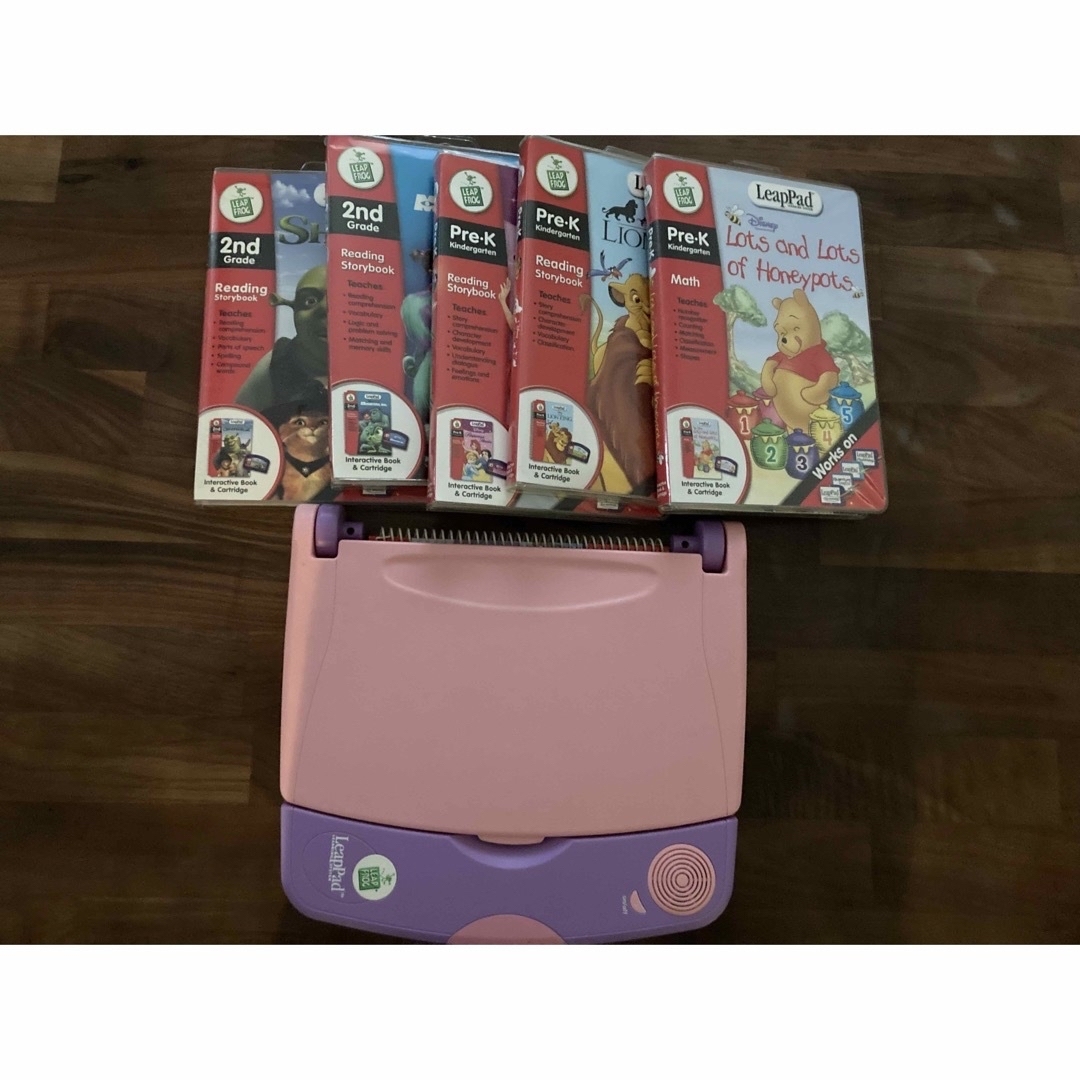 LeapPad 5 interactive books キッズ/ベビー/マタニティのおもちゃ(知育玩具)の商品写真