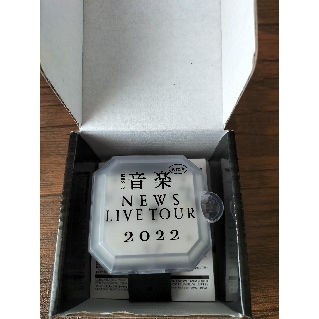 NEWS - 【NEWS LIVE TOUR 2022 音楽】オリジナルブレスライトの通販 by ...