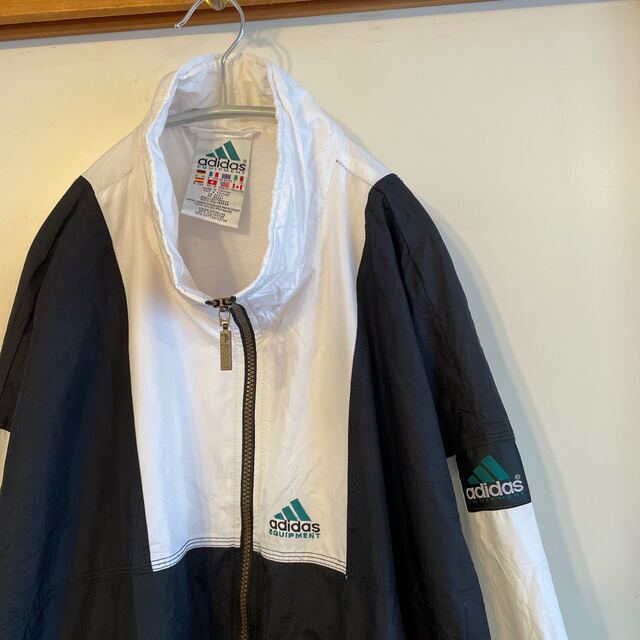 90s ビンテージ adidas アディダス オーバーサイズ ナイロンジャケット