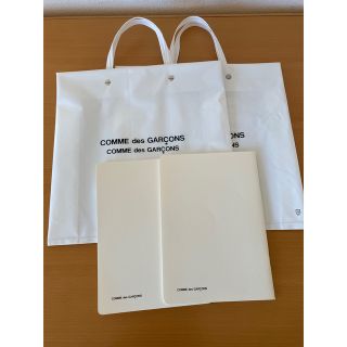 コムデギャルソン(COMME des GARCONS)のコムデギャルソン　袋2ケ、ノート2冊(ノート/メモ帳/ふせん)