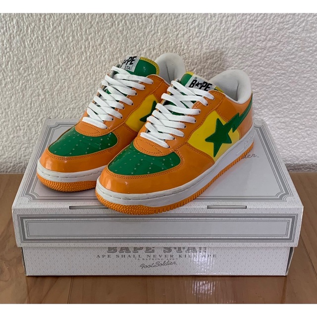 ビタミンカラーのハーモニー ☆激レア☆ APE bapesta 28.5cm us10.5