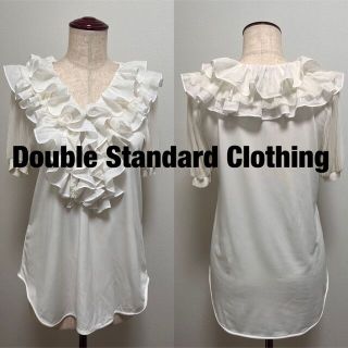 ダブルスタンダードクロージング(DOUBLE STANDARD CLOTHING)のダブルスタンダードクロージング　ギャザー　シャツ(Tシャツ(半袖/袖なし))