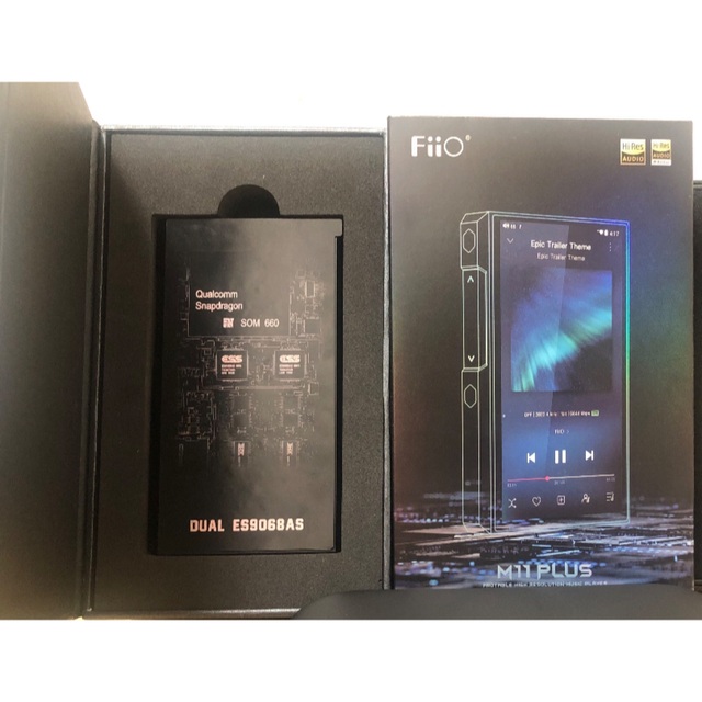 Fiio M11 Plus ESS  スマホ/家電/カメラのオーディオ機器(ポータブルプレーヤー)の商品写真