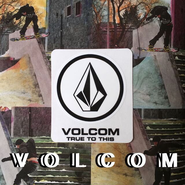 volcom(ボルコム)のVOLCOM ボルコムUS限定 非売品 激レアストーンロゴステッカー スポーツ/アウトドアのスノーボード(その他)の商品写真