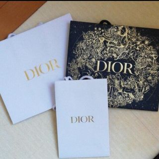 ディオール(Dior)の【Dior】紙袋3枚セット(ショップ袋)