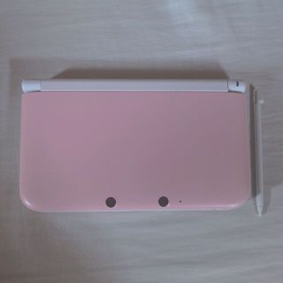 ニンテンドー3DS(ニンテンドー3DS)の任天堂3DS LL 本体 ピンクXホワイト(携帯用ゲーム機本体)