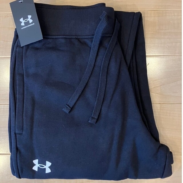 UNDER ARMOUR(アンダーアーマー)のアンダーアーマー　黒　裏起毛　スエット　パンツ M メンズのパンツ(その他)の商品写真