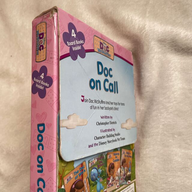 Disney(ディズニー)のディズニージュニア　ドックはおもちゃドクター　英語　絵本セット エンタメ/ホビーの本(洋書)の商品写真